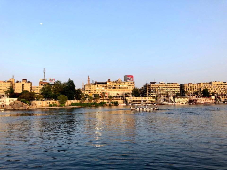 Aswan from the Nile River, Aswan, AG, EGY 