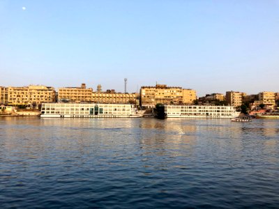 Aswan from the Nile River, Aswan, AG, EGY photo