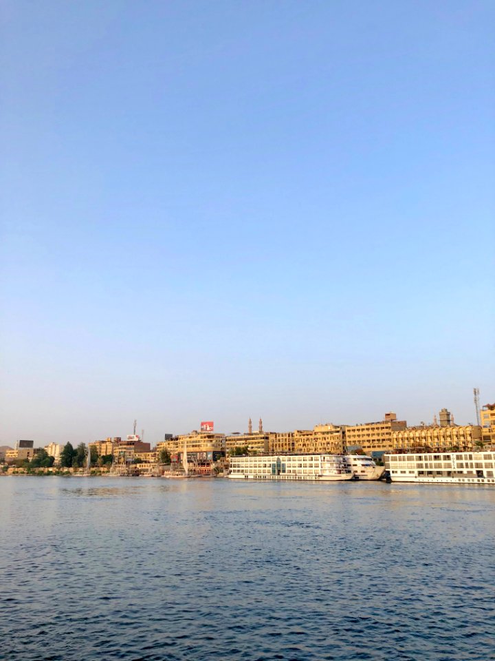 Aswan from the Nile River, Aswan, AG, EGY 