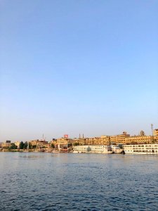 Aswan from the Nile River, Aswan, AG, EGY photo