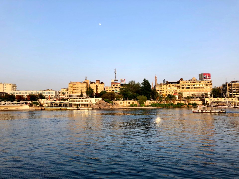 Aswan from the Nile River, Aswan, AG, EGY 