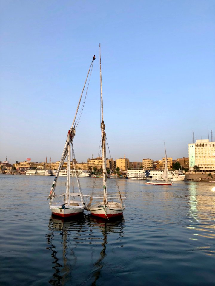 Nile River Sailboats, Aswan, AG, EGY 