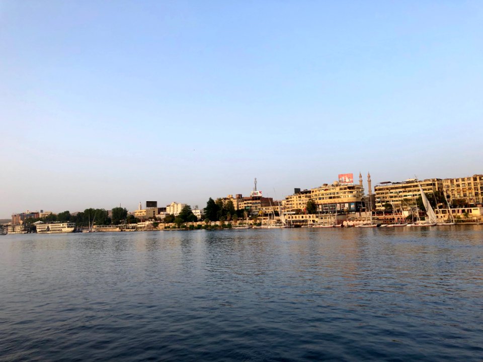 Aswan from the Nile River, Aswan, AG, EGY 