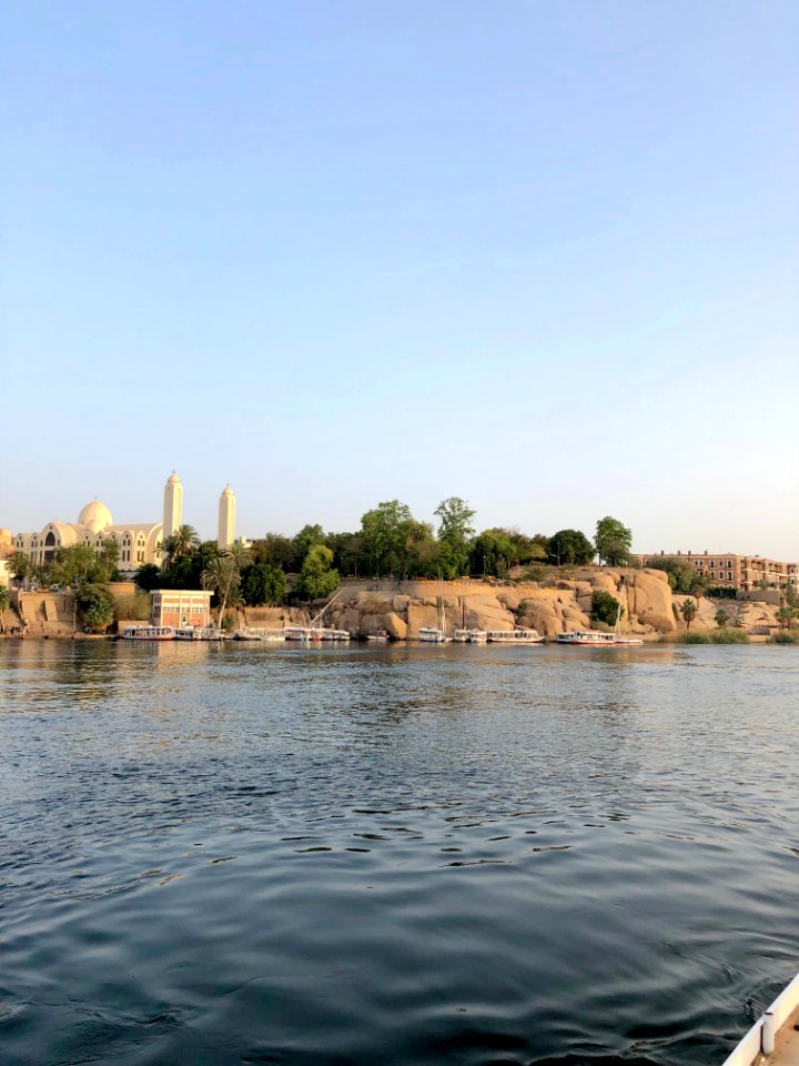 Aswan from the Nile River, Aswan, AG, EGY 
