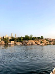 Aswan from the Nile River, Aswan, AG, EGY 