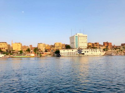 Aswan from the Nile River, Aswan, AG, EGY 