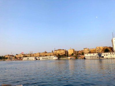 Aswan from the Nile River, Aswan, AG, EGY 