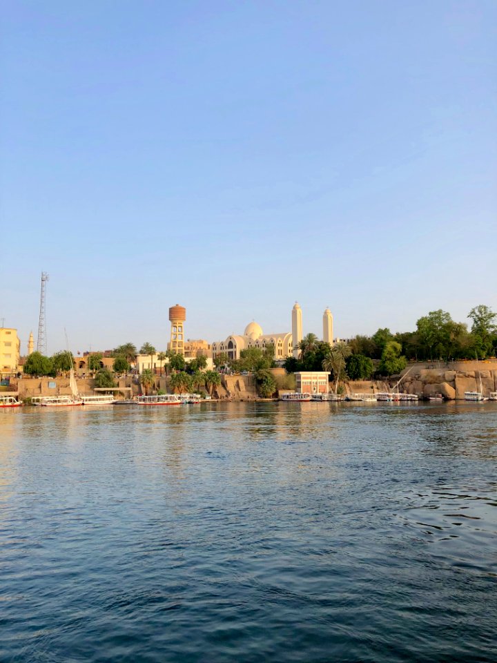Aswan from the Nile River, Aswan, AG, EGY 
