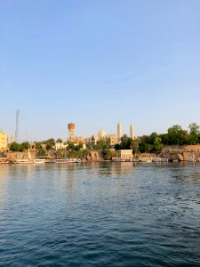 Aswan from the Nile River, Aswan, AG, EGY 