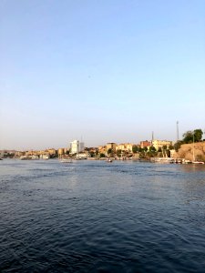 Aswan from the Nile River, Aswan, AG, EGY 