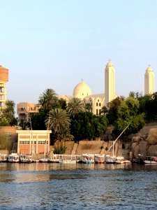 Aswan from the Nile River, Aswan, AG, EGY 