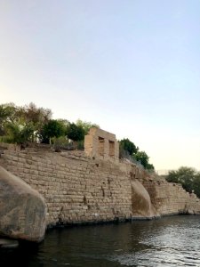 Ruins, Elephantine Island, Aswan, AG, EGY 