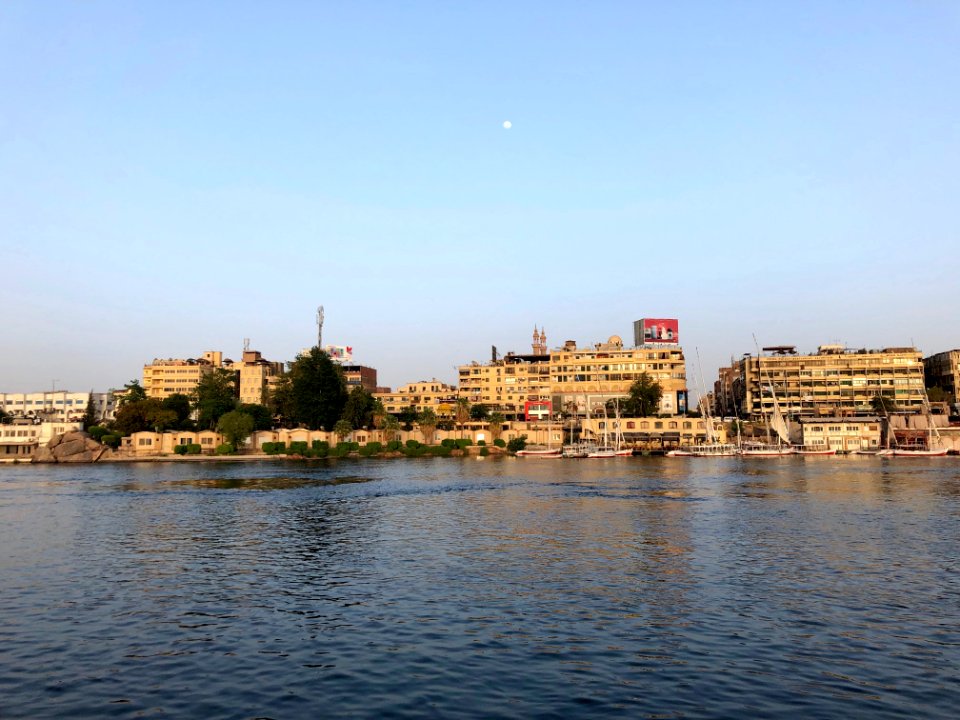Aswan from the Nile River, Aswan, AG, EGY 
