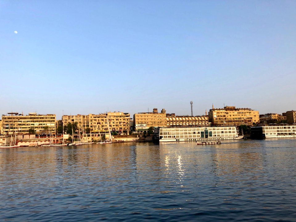 Aswan from the Nile River, Aswan, AG, EGY 