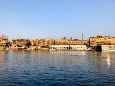 Aswan from the Nile River, Aswan, AG, EGY photo