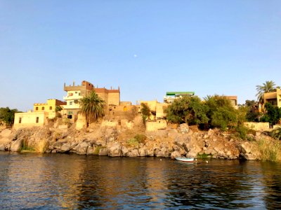 Aswan from the Nile River, Aswan, AG, EGY 