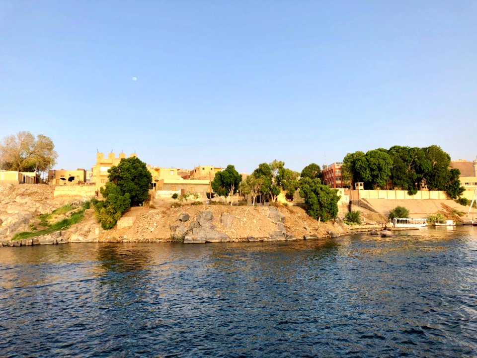 Aswan from the Nile River, Aswan, AG, EGY 