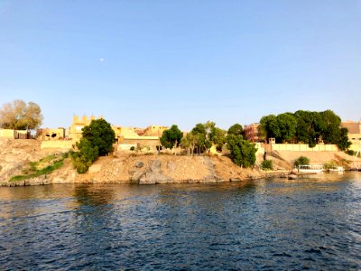 Aswan from the Nile River, Aswan, AG, EGY 