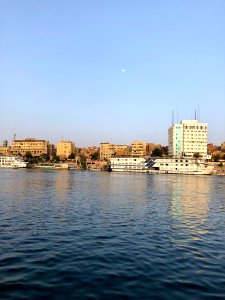 Aswan from the Nile River, Aswan, AG, EGY 