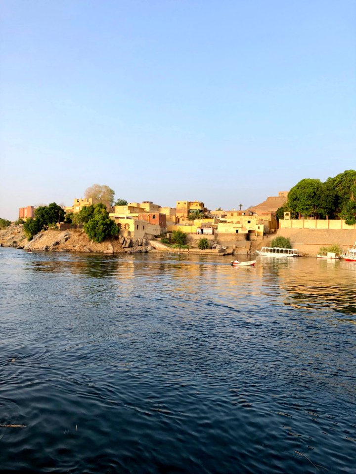 Aswan from the Nile River, Aswan, AG, EGY 