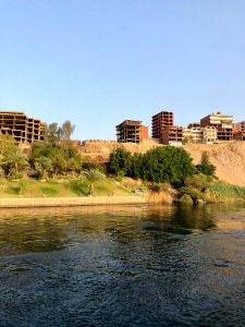 Aswan from the Nile River, Aswan, AG, EGY 