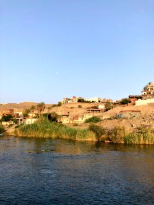 Aswan from the Nile River, Aswan, AG, EGY 