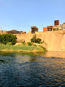 Aswan from the Nile River, Aswan, AG, EGY 