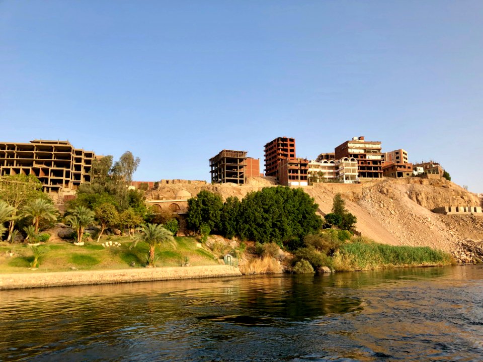 Aswan from the Nile River, Aswan, AG, EGY 