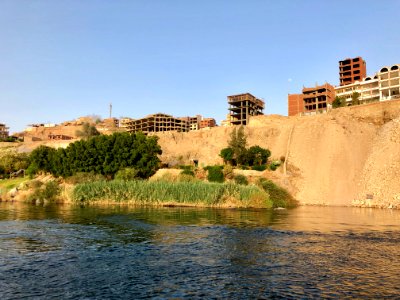 Aswan from the Nile River, Aswan, AG, EGY 