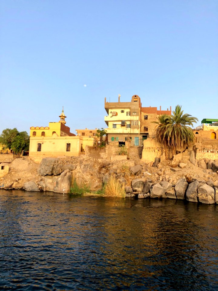 Aswan from the Nile River, Aswan, AG, EGY 