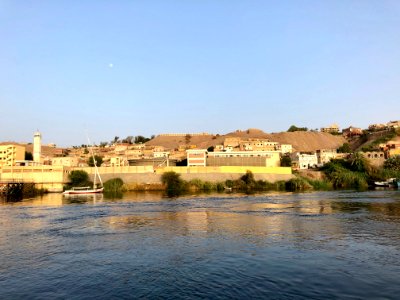 Aswan from the Nile River, Aswan, AG, EGY 