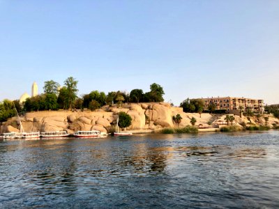 Aswan from the Nile River, Aswan, AG, EGY 