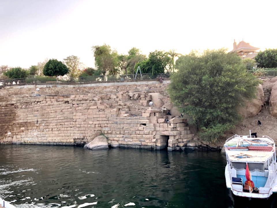 Nilometer Ruins, Elephantine Island, Aswan, AG, EGY 