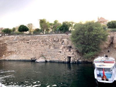 Nilometer Ruins, Elephantine Island, Aswan, AG, EGY 