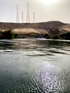 Nagaa Suhayl Gharb from the Nile River, AG, EGY 