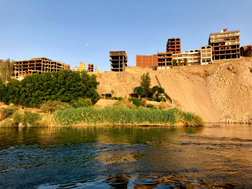 Aswan from the Nile River, Aswan, AG, EGY 