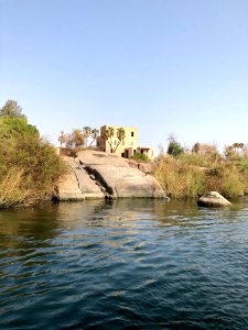 Abandoned House, Nile River Island, Aswan, AG, EGY 