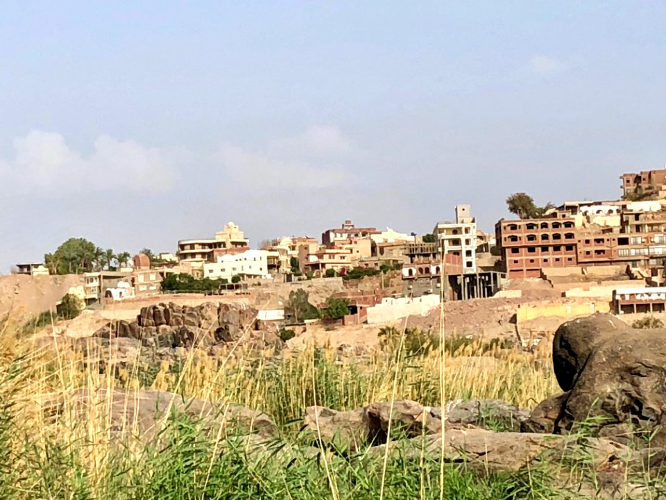 Aswan from the Nile River, Aswan, AG, EGY 