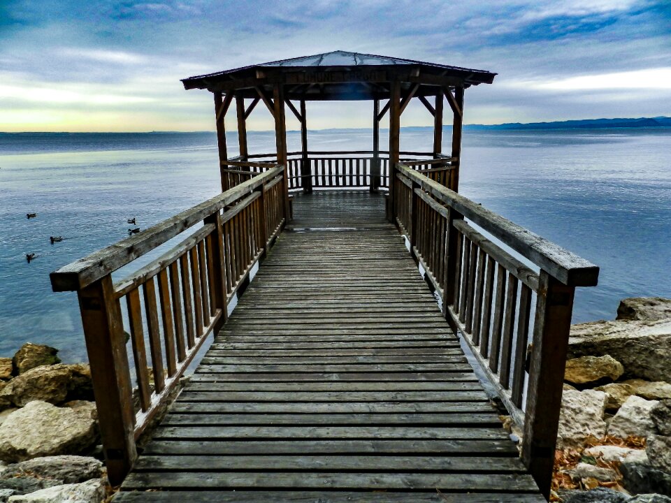 Lake view web pavilion