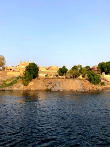 Aswan from the Nile River, Aswan, AG, EGY photo
