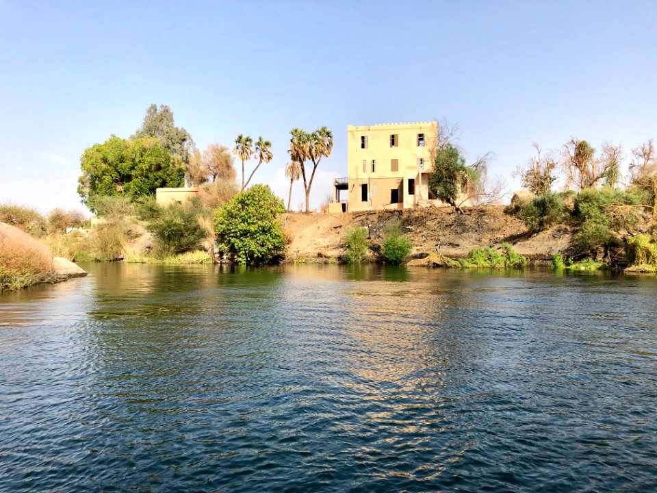Abandoned House, Nile River Island, Aswan, AG, EGY 