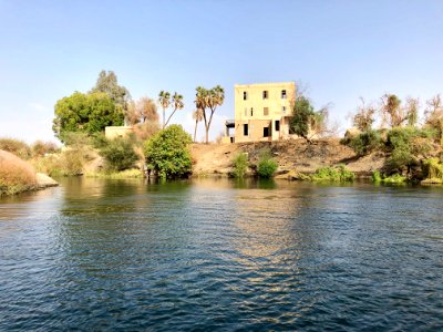 Abandoned House, Nile River Island, Aswan, AG, EGY 