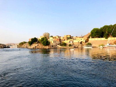 Aswan from the Nile River, Aswan, AG, EGY 