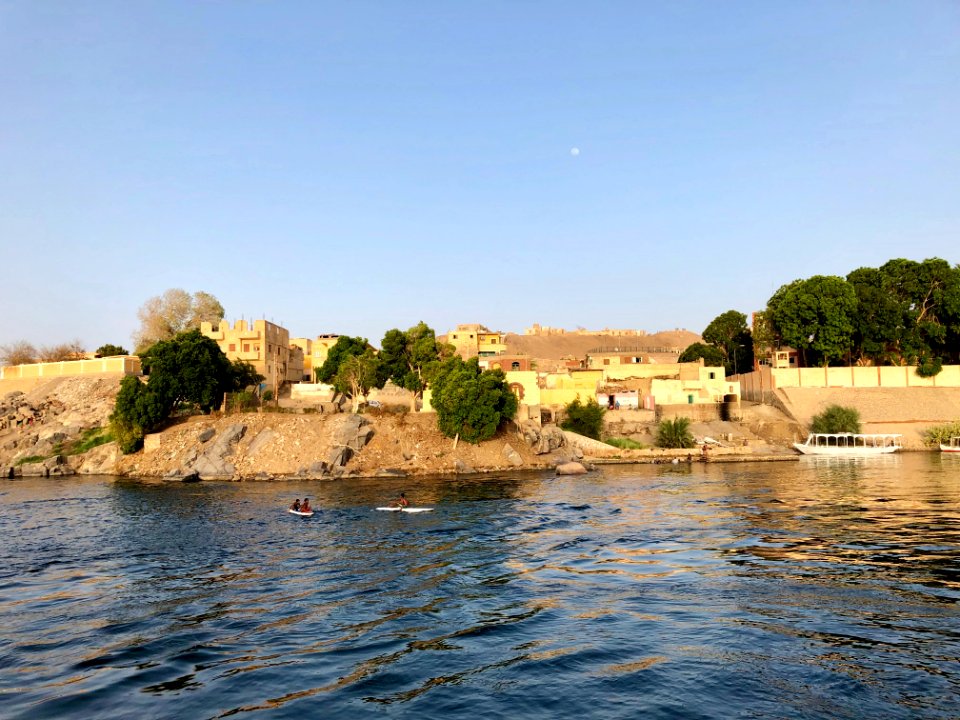 Aswan from the Nile River, Aswan, AG, EGY 