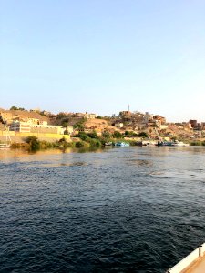 Aswan from the Nile River, Aswan, AG, EGY 
