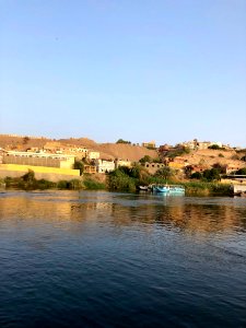 Aswan from the Nile River, Aswan, AG, EGY 