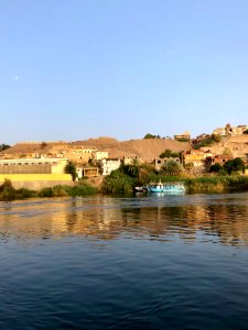 Aswan from the Nile River, Aswan, AG, EGY 