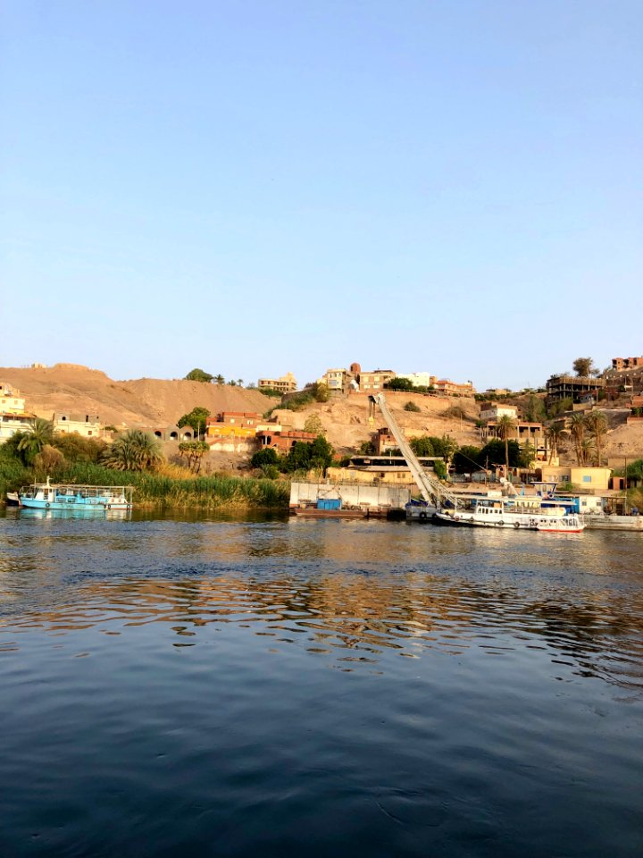 Aswan from the Nile River, Aswan, AG, EGY 