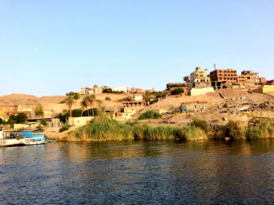 Aswan from the Nile River, Aswan, AG, EGY photo