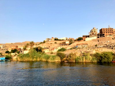 Aswan from the Nile River, Aswan, AG, EGY 